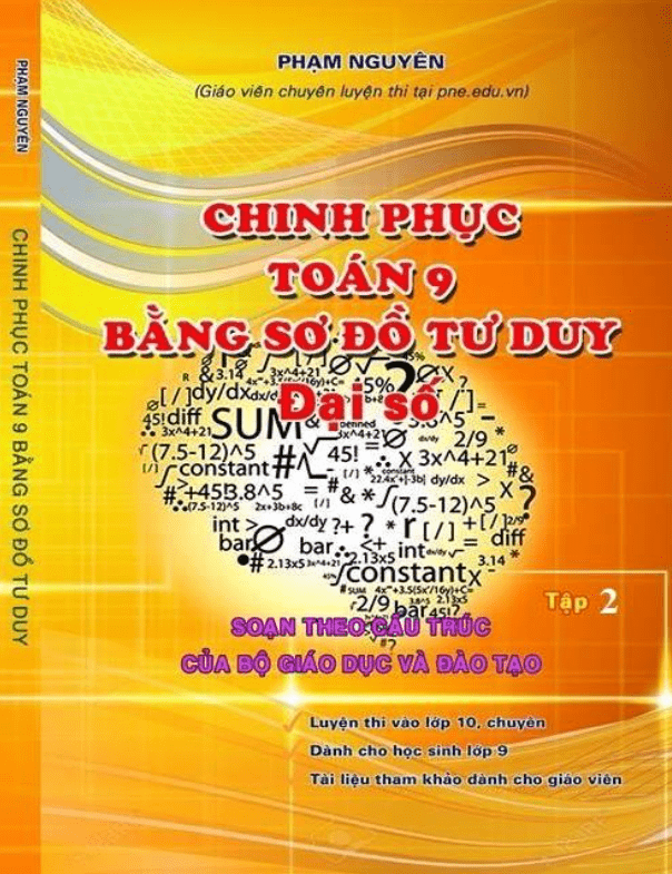 Chinh phục Toán 9 bằng sơ đồ tư duy - Phạm Nguyên (Đại số - Tập 2 ...